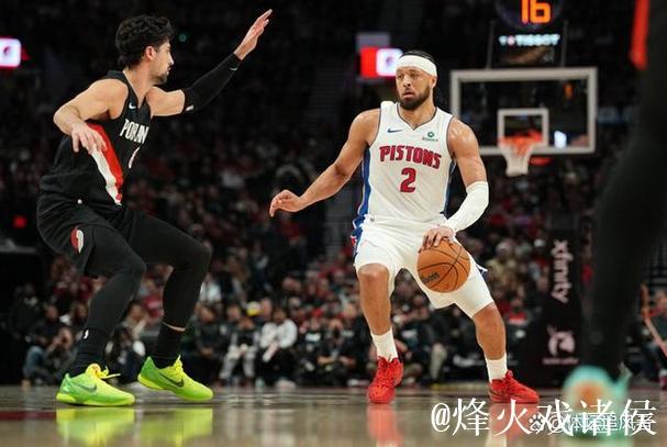 21分大逆转到嘴飞了！开拓者输活塞就怪他，三大“罪状”球迷气炸